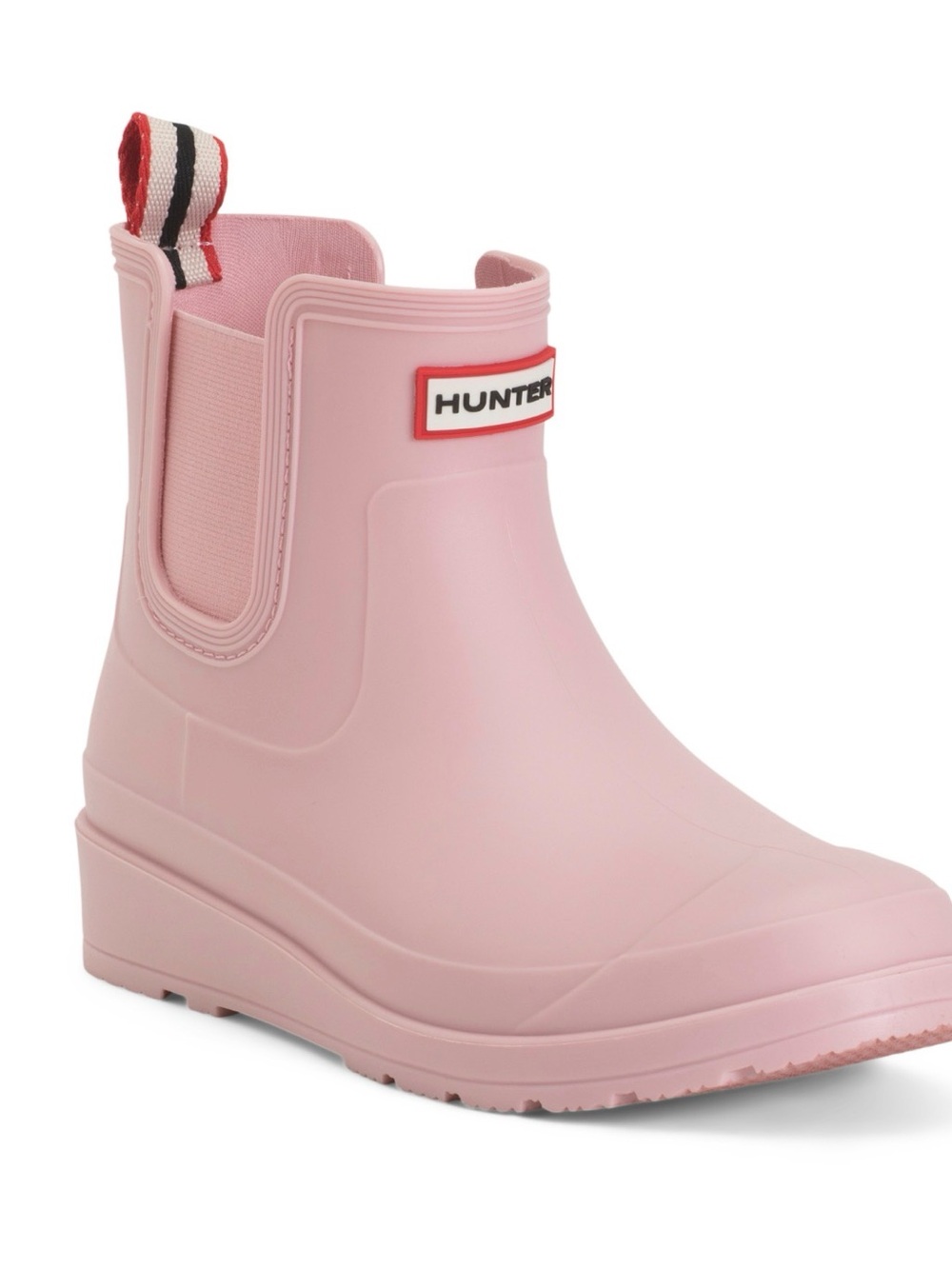 NWT Hunter Tabitha Pink Short Rain Boots Size 7